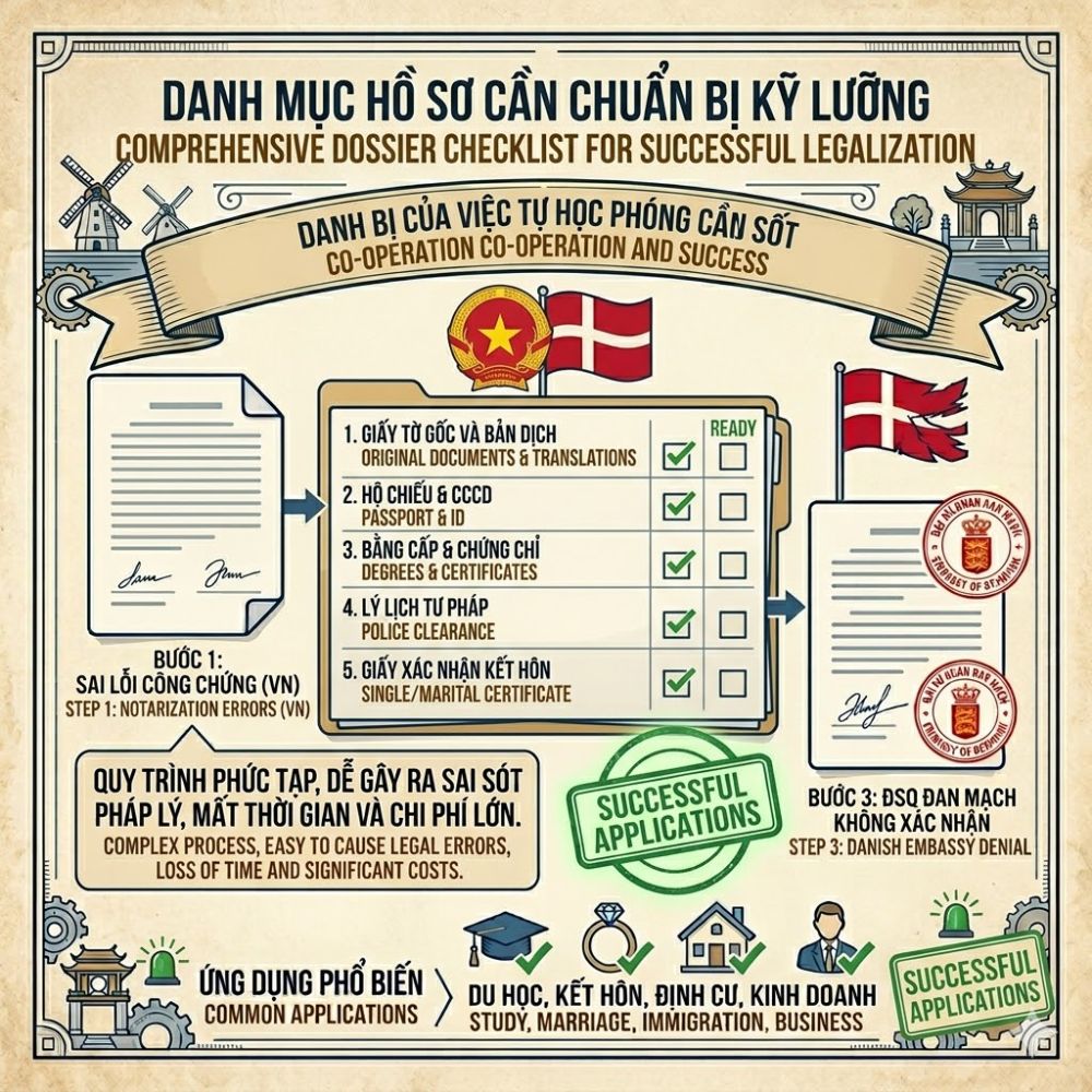 hợp pháp hoá lãnh sự Đan Mạch