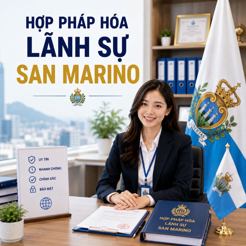 Dịch Vụ Hợp pháp hóa lãnh sự San Marino
