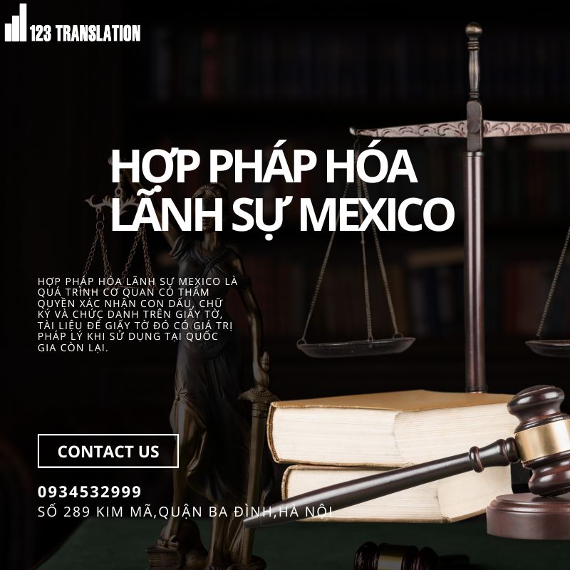 Hợp pháp hóa lãnh sự Mexico