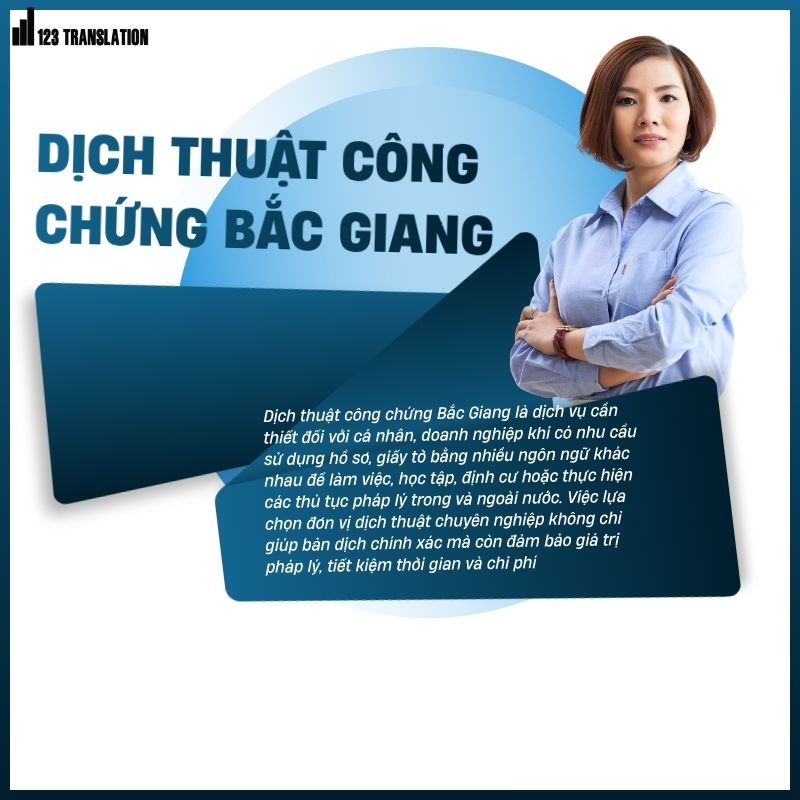 Dịch thuật công chứng Bắc Giang uy tín, nhanh chóng, chính xác