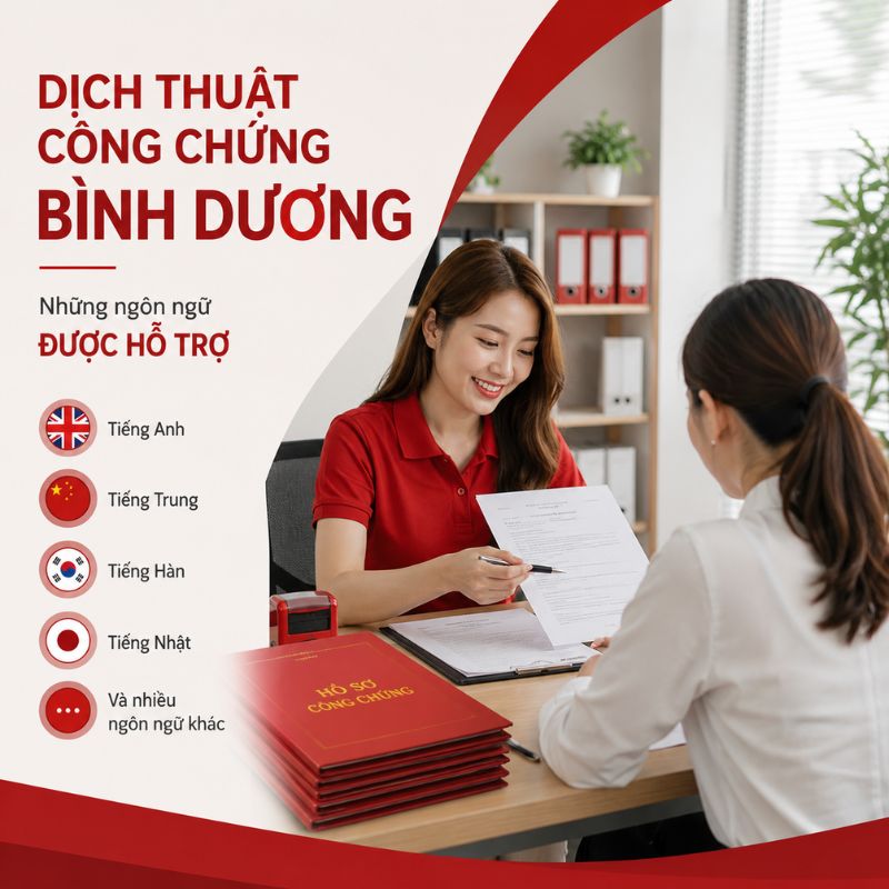 Lựa chọn Dịch thuật công chứng Bình Dương tại Dịch 123 để đảm bảo bản dịch chuẩn xác, công chứng đúng quy định và hỗ trợ xử lý hồ sơ nhanh.