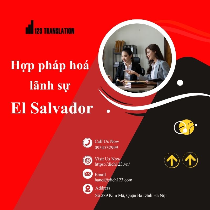 Hợp pháp hoá lãnh sự El Salvador