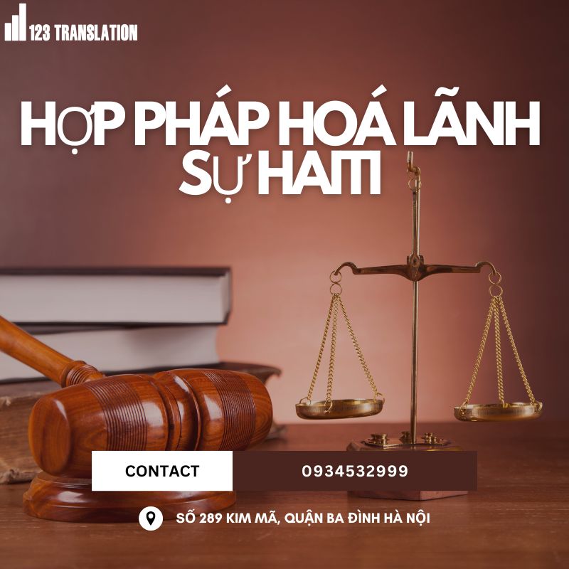 Hợp pháp hoá lãnh sự Haiti