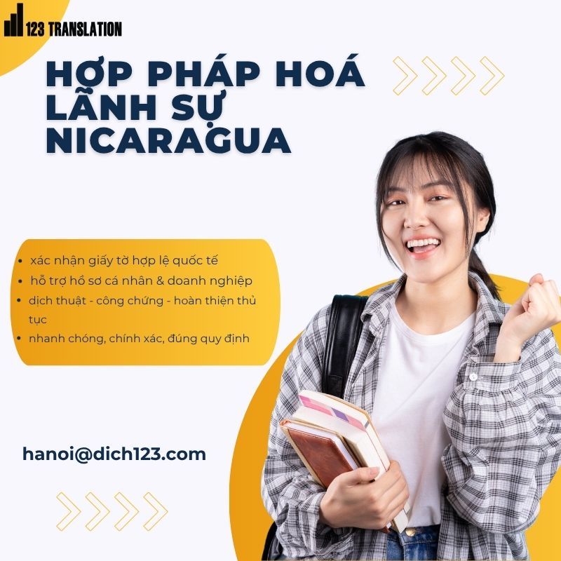 Hợp pháp hoá lãnh sự Nicaragua