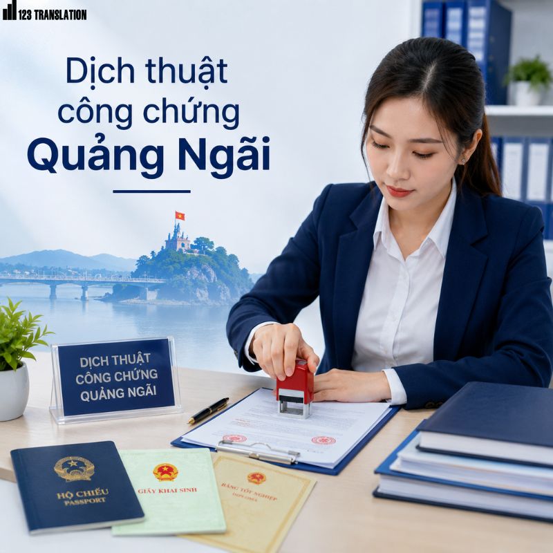 Dịch thuật công chứng Quảng Ngãi