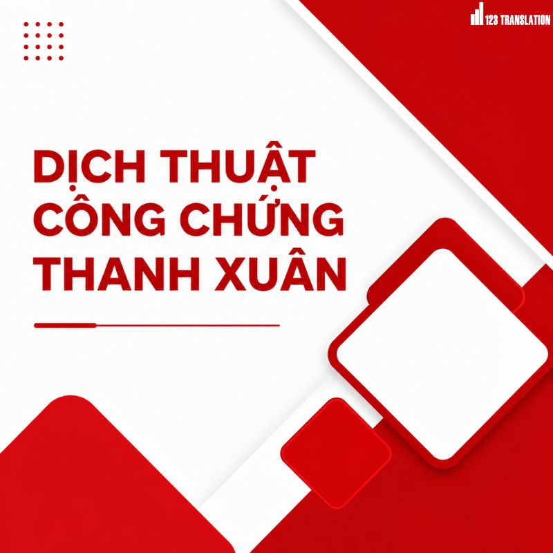 Dịch thuật công chứng Thanh Xuân