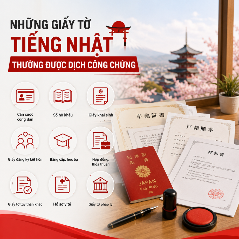 Cần dịch giấy tờ du học, visa, lao động, hồ sơ doanh nghiệp? Dịch thuật công chứng tiếng Nhật giá rẻ tại Dịch 123 hỗ trợ chuyên nghiệp, bảo mật.
