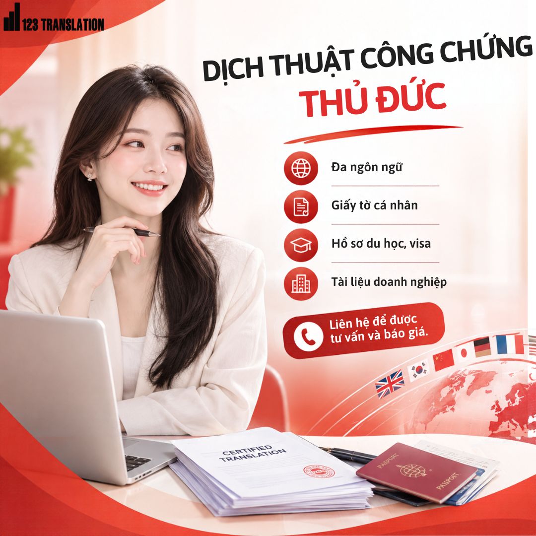Dịch thuật công chứng Thủ Đức – Dịch vụ chuyên nghiệp, nhanh chóng và chính xác