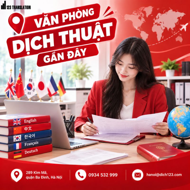Văn phòng dịch thuật gần đây – Địa chỉ dịch thuật chuyên nghiệp, uy tín