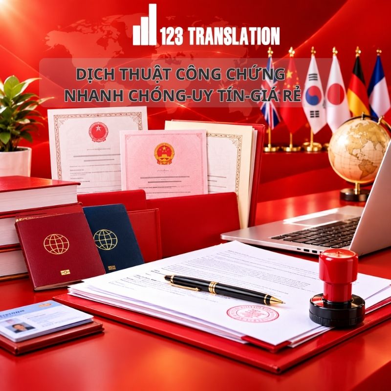 Lựa chọn dịch thuật công chứng Bắc Từ Liêm uy tín cho hồ sơ du học, xin visa và thủ tục làm việc ở nước ngoài.