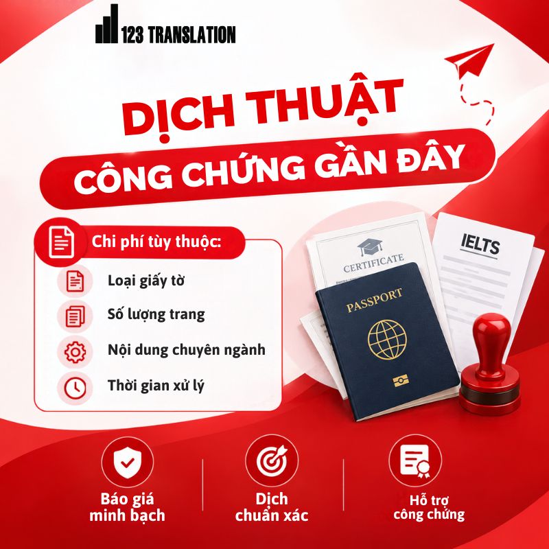 Dịch thuật công chứng gần đây – Địa chỉ hỗ trợ dịch hồ sơ chuyên nghiệp